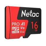Носитель информации Netac P500 Extreme PRO 16GB MicroSDHC V10/U1/C10 up to 100MB/s, retail pack with SD Adapter