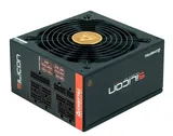 Chieftec Silicon SLC-1000C (ATX 2.3, 1000W, 80 PLUS BRONZE, Active PFC, 140mm fan, Full Cable Management) Retail