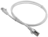 Патч-корд Lanmaster LAN-PC45/S5E-1.0-WH FTP RJ-45 вил.-вилка RJ-45 кат.5E 1м белый LSZH (уп.:1шт)