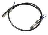 Кабель DAC MikroTik XQ+DA0001 100Гбит/с пассив. 1м черный QSFP28-QSFP28