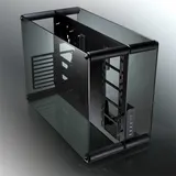 PAEAN (Open frame case, Aluminum, ATX; 4.0mm Aluminum reliable base plate; 5.0mm Tempered glass panel (front & back); 4*USB3.0; Supports 3.5 HDD *3 + 2.5 HDD *3)