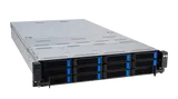 Сервер ASUS RS720-E11-RS12U, 2U, 2 x LGA4677, 32 DIMM DDR5, 12 x 3.5”/2.5" (8 x NVMe/SAS*/SATA + 4 NVMe/SATA hs), 2x M.2 slot 2280, 2x10Gbe RJ45, 8 slots PCIe 5.0, 1x OCP 3.0, 2x1600W