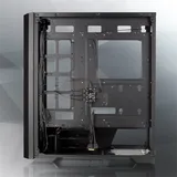 AGOS MS4 (mesh at front; 4*120x120x25 ARGB fan at front & rear); Tempered glass appearance design; Support up to E-ATX; Compatible with ATX PSU; 4mm Tempered Glass; USB3.0*1 + USB2.0*2 +HD AUDIO)