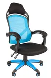Офисное кресло Chairman    game 12  Россия черн.голубой