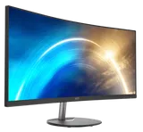 Монитор MSI PRO MP341CQ 34" 21:9 UWQHD(3440x1440) VA Curve1500R,1ms(MPRT),3000:1,100M:1,300nit,178/178,2xHDMI 2.0,DP 1.2,Tilt,Speaker,VESA,100Hz,Black,1y war-ty