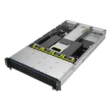 Сервер ASUS RS720-E11-RS24U 2U, 2xLGA4677, 32 DIMM DDR5, 24x 2.5"(12x NVMe+12x NVMe/SATA/SAS* hs), 2 x M.2 slot 2280, 2x10Gbe RJ45, 4 dual-slot GPU, 8 slots PCIe 5.0, 1x OCP 3.0*, 2x2600W
