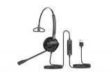 Гарнитура для ip телефонов Fanvil HT301-U USB Headset, Leather cushions, 260° bendable boom arm, Dual Color LED Indicator, Supports ENC technology Noise Cancellation, Mono Headset