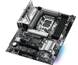 Материнская плата ASROCK B760 PRO RS WIFI, LGA1700, B760, 4*DDR5, HDMI+DP, 4xSATA3 6.0 (RAID), M.2 Socket, USB 3.2, USB2.0, Type-C, ATX