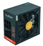 Chieftec Silicon SLC-650C (ATX 2.3, 650W, 80 PLUS BRONZE, Active PFC, 140mm fan, Full Cable Management) Retail
