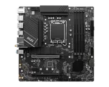 Материнская плата MSI PRO B760M-A WIFI DDR4 Soc-1700 Intel B760 4xDDR4 mATX AC`97 8ch(7.1) 2.5Gg+HDMI+DP