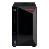 Cетевое хранилище ASUSTOR AS5402T 2-Bay NAS/Media player/Intel Celeron N5105 2.0GHz up to 2.9GHz, 4GB SO-DIMM DDR4, noHDD(HDD,SSD),/2x 2,5Gb (LAN)/3xUSB3.2,HDMI; 90IX01R1-BW3S20