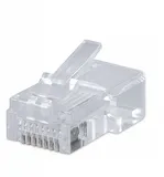 Cabeus 8P8C Коннектор RJ-45 под витую пару, категория 5e, универсальный, для проводников с толщ. по изол. до 1,05 мм