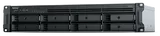 Система хранения данных Synology 2U QC2.2GHzCPU/4Gb(32)/RAID0,1,5,6,10/upto 8 hot plug HDDs SATA(3,5'or2,5')(upto 12 with RX418)/2xUSB3.2/1eSATA/iSCSI/4xGbE(+1Expslot)/2xIPcam/2xPS/norail 1YW(analog GSEP300800RPC-8U52)