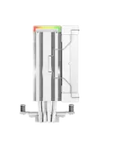 Кулер для процессора DEEPCOOL AK400 DIGITAL WH LGA1700/1200/115X/AM5/AM4 (18шт/кор, TDP 260W, PWM, Fan 120mm, 4 тепл. трубки, ARGB, белый) RET