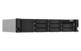 Система хранения данных QNAP SMB 2U QC 2,2GhzCPU/4Gb(upto64Gb)/upto 8HDD, upto 20 with TL-R1200S-RP/SATA(3,5'' 2,5")/ 4xUSB3.2/2xExp.slot/2x2,5Gb/iSCSI/2xPS/no rail/3YW TS-873AeU-RP-4G-EU-RU