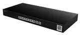 Ruijie Reyee Rack-mountable 10-port full gigabit router, providing one WAN port, six LAN ports, and three LAN/WAN ports; recommended concurrency of 300, maximum 1.5 Gbps throughput; cloud remote manag