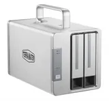 Система хранения данных TerraMaster TD2-Thunderbolt3 DAS tower/JBOD,RAID0,1/up to 2 HS SATA(3,5' or 2,5')/1xDP1.4/2x40GbThunderbolt3/1xPS/1YW