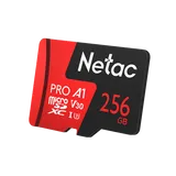 Носитель информации Netac P500 Extreme PRO 256GB MicroSDXC V30/A1/C10 up to 100MB/s, retail pack card only