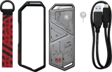 Бокс для диска ASUS ESD-S1C/SIL/G/AS EVA// 2230/2242/2260/2280, PCIe (NVMe), USB Type-C 3.2 ; 90DD02H2-M09000