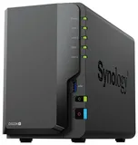 Системы хранения данных Synology  DC 2,0GhzCPU/2GB(upto6)/RAID0,1/up to 2HDDs SATA(3,5' 2,5')/2xUSB3.2/2GigEth/iSCSI/2xIPcam(up to 25)/1xPS /1YW (repl DS220+)