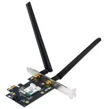 Адаптер ASUS PCE-AXE5400//WIFI 802.11ax, 2402 + 574Mbps, PCI-E Adapter, 2 antenna; 90IG07I0-ME0B10