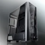 AGOS TG (120x120x25 black fan at rear; Tempered glass appearance design; Support up to E-ATX; Compatible with ATX PSU; 4mm Tempered Glass; USB3.0*1 + USB2.0*2 +HD AUDIO)