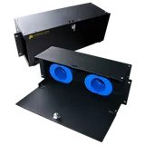 Органайзер для оптического кабеля 19", 4U