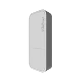 Точка доступа wi-fi MikroTik wAP with 650MHz CPU, 64MB RAM, 1xLAN, built-in 2.4Ghz 802.11b/g/n Dual Chain wireless with integrated antenna, RouterOS L4, white outdoor enclosure, PSU, PoE injector