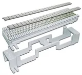 50-парный настенный кросс 66-го типа, с установочной площадкой