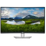 Монитор Dell 31.5" S3221QSA, Curved 4K UHD Monitor, 3840 x 2160 at 60 Hz,  VA, 4 ms,  3000: 1 (Typical), 300 cd/m2 , SP-2*5W, H-AD