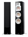 Yamaha NS-555 Black Напольные акустические системы, 3-х полосные, фазоинвертор, макс. мощность 250 Вт, цена за 1 шт.