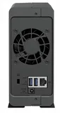 Системы хранения данных Synology DS124 QC 1.7GhzCPU/1Gb/upto 1HDDs/SATA(3,5'',2.5")/2xUSB3.2/1GigEth/iSCSI/2xIPcam(upto 12)/1xPS/1YW repl DS118