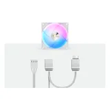 Ocypus Delta F12 WH ARGB, 120x120x25mm, 4-PIN PWM, 500-2000 RPM, 29 DBA MAX, HYDRO BEARING