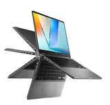 ASUS Vivobook 14 Flip TP3407SA-QL055W Intel Core Ultra 7  256V 16GB 2.2 GH LPDDR5X 16GB 1TB PCIE SSD Intel Arc Graphics 14" OLED WUXGA BEND GLARE TOUCH,400NITS/ WIN11 HOME 1.33 kg Matte Gray