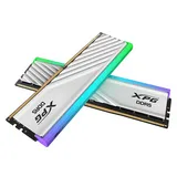Память DDR5 2x16GB 6000MHz A-Data AX5U6000C3416G-DTLABRWH XPG Lancer RGB RTL PC5-48000 CL34 DIMM 288-pin 1.35В kit dual rank с радиатором Ret
