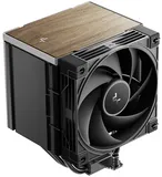 Кулер для процессора DEEPCOOL AK500 G2 LGA1851/1700/1200/115X/AM5/AM4 (9шт/кор, TDP 240W, PWM, Fan 120mm, 5 тепл. трубок, Copper Base, Wood-grain top cover, черный) RET (R-AK500G2-BKNNMN-GJD)