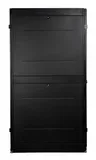 Серверная стойка Systeme Electric, Монтажный шкаф Uniprom, 48U-600/1070, боковые панели 4шт, черный