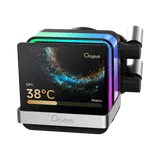 Ocypus Sigma L24 PRO BK, 240mm, LCD Pump, 2x120mm FDB fans, LGA115X/1200/1700/18XX, AM4/AM5