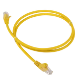 Патч-корд Патч-корд LANMASTER LSZH UTP кат.5e, 0.5 м, желтый