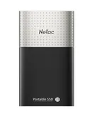 SSD накопитель Netac Z9 500GB USB 3.2 Gen 2 Type-C External SSD, R/W up to 550MB/480MB/s,with USB-C to USB-A cable and USB-A to USB-C adapter 3Y wty