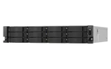 Система хранения данных QNAP ENTERPRISE 2U/12bay 8C 5,3GhzCPU/32Gb(up128)/upto 108HDD with TL-R1620Sep/SATA(3,5" 2,5")/2xUSB3.2/3xExp.slot/2x2.5GbE 2X10Gb(BASE-T)/iSCSI/2xPS/no rail(RAIL-B02)/5YW TS-h1277AXU-RP-R7-32G-EU-RU