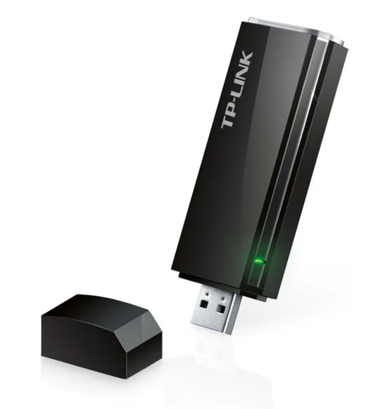 Сетевой адаптер Wi-Fi TP-Link Archer T4U AC1300 USB 3.0 (ант.внеш.несъем.)