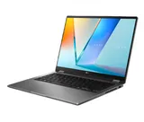 ASUS Vivobook 14 Flip TP3407SA-QL055W Intel Core Ultra 7  256V 16GB 2.2 GH LPDDR5X 16GB 1TB PCIE SSD Intel Arc Graphics 14" OLED WUXGA BEND GLARE TOUCH,400NITS/ WIN11 HOME 1.33 kg Matte Gray