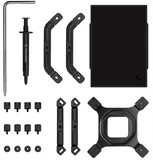 Кулер для процессора DEEPCOOL AK500 G2 LGA1851/1700/1200/115X/AM5/AM4 (9шт/кор, TDP 240W, PWM, Fan 120mm, 5 тепл. трубок, Copper Base, Wood-grain top cover, черный) RET (R-AK500G2-BKNNMN-GJD)