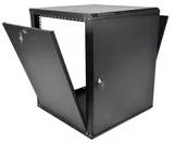 Шкаф ЦМО Шкаф телекоммуникационный настенный разборный ЭКОНОМ 18U (600  520) дверь металл, цвет черный