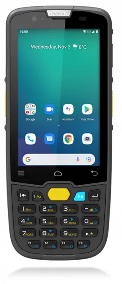 Терминал сбора данных Newland MT6755 WWAN, Android 13 GMS,  27-key, 4" touchscreen, 2D Mega Pixel imager with Laser Aimer (CM6x), 4GB/64GB, BT, WiFi, 4G, GPS, NFC, Camera, Protective case, Screen Protection Film, Handstrap