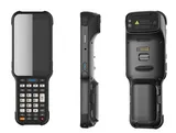 Терминал сбора данных с бампером Bluebird EK430; Qualcomm, Android 10, GMS, WWAN, 4.3", 4GB, 32GB, SE4770, 5MP, 13MP, Hot Swap, 6800mAh Battery, NFC, 1 Nano SIM, Micro SD Slot, IP65, 34 w/ F-Keys, USB-C, RUBBER BOOT