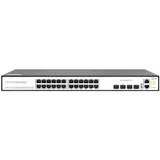 Коммутатор SNR Управляемый коммутатор уровня 3, 24 порта 10/100/1000Base-T и 4 порта 1/10GbE (SFP+).