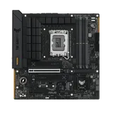 Материнская плата ASUS TUF TUF GAMING B760M-PLUS II, LGA1700, B760, 4*DDR5, HDMI+DP, 4xSATA3 + RAID, M2, Audio, Gb LAN, USB 3.2, USB 2.0, mATX; 90MB1HD0-M0EAY0