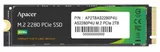 Твердотельный накопитель Apacer SSD AS2280P4U 2TB M.2 2280 PCIe Gen3x4, R3500/W3000 Mb/s, 3D NAND, MTBF 1.8M, NVMe, 1300TBW, Retail, 5 years (AP2TBAS2280P4U-1)